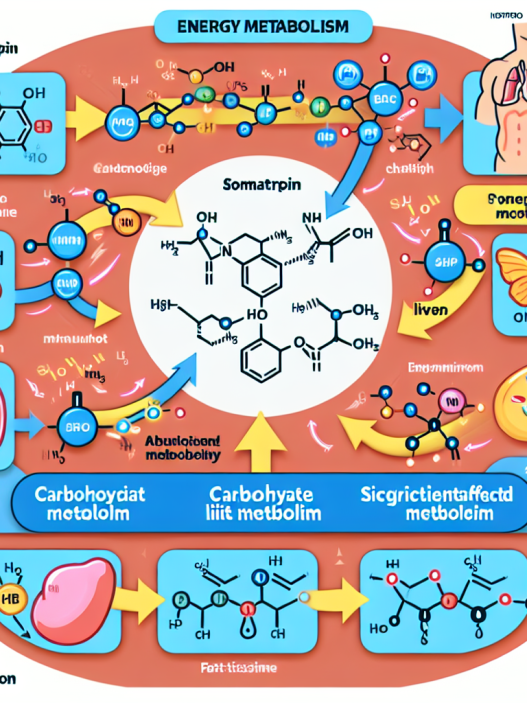 Somatropina e il suo impatto sul metabolismo energetico