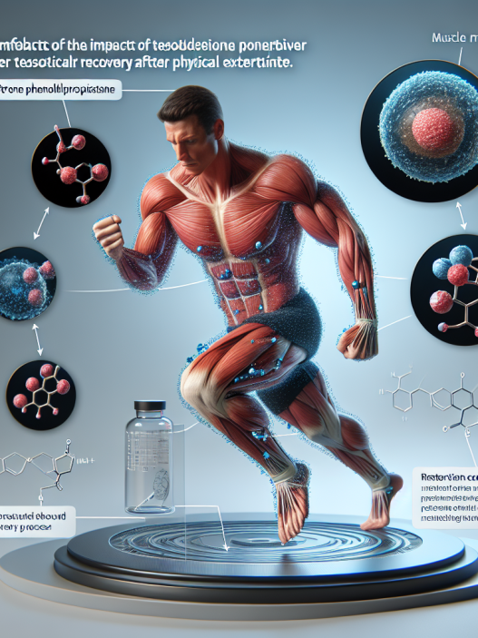 Testosterone fenilpropionato: impatto sul recupero muscolare dopo lo sforzo fisico