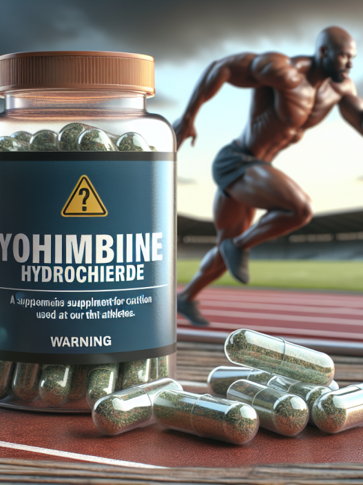 Yohimbina cloridrato: un integratore da utilizzare con cautela negli sportivi.