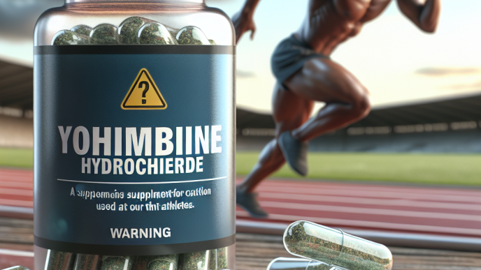 Yohimbina cloridrato: un integratore da utilizzare con cautela negli sportivi.
