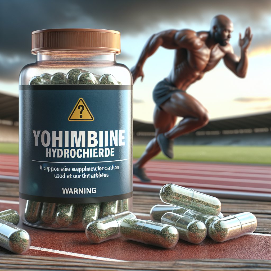 Yohimbina cloridrato: un integratore da utilizzare con cautela negli sportivi.