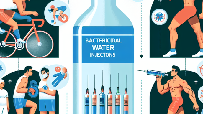 Gli effetti benefici dell'acqua battericida per iniezioni nello sport