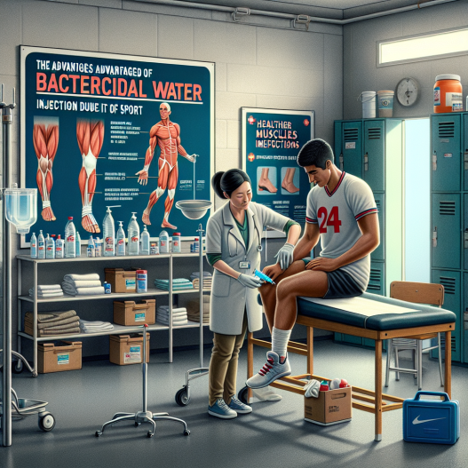 I vantaggi dell'acqua battericida per iniezioni nel mondo dello sport