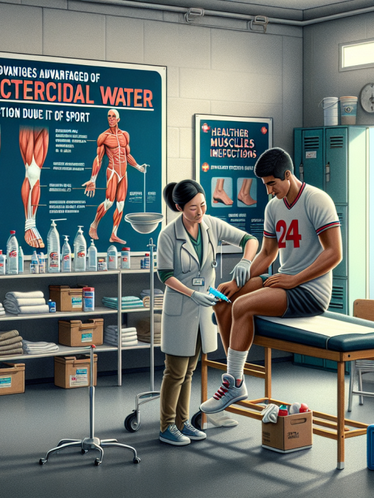 I vantaggi dell'acqua battericida per iniezioni nel mondo dello sport
