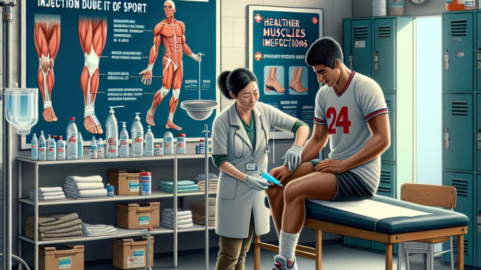 I vantaggi dell'acqua battericida per iniezioni nel mondo dello sport